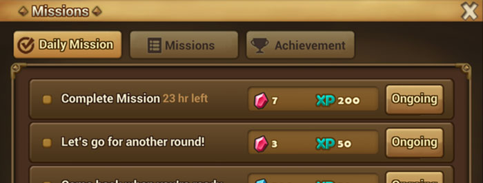 daily missions